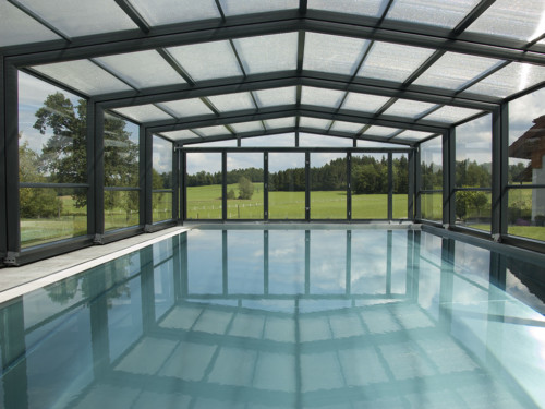 Modell Maestro Hochüberdachung Pool