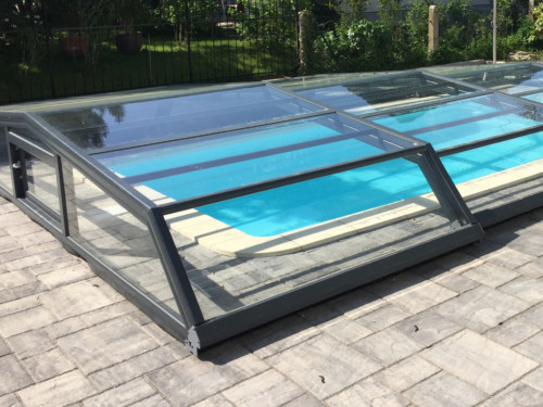 Modell IRIS Niedrigüberdachung Pool